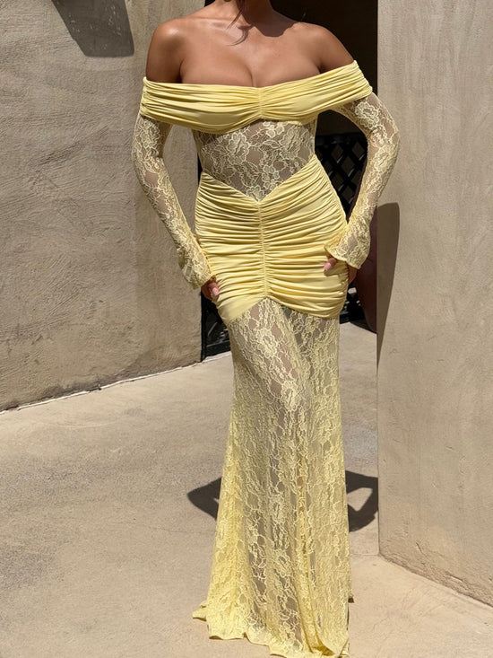 Robe sexy en dentelle